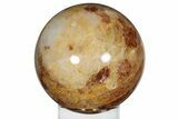 Captivating, Polished Hematoid Quartz Sphere #213999-1